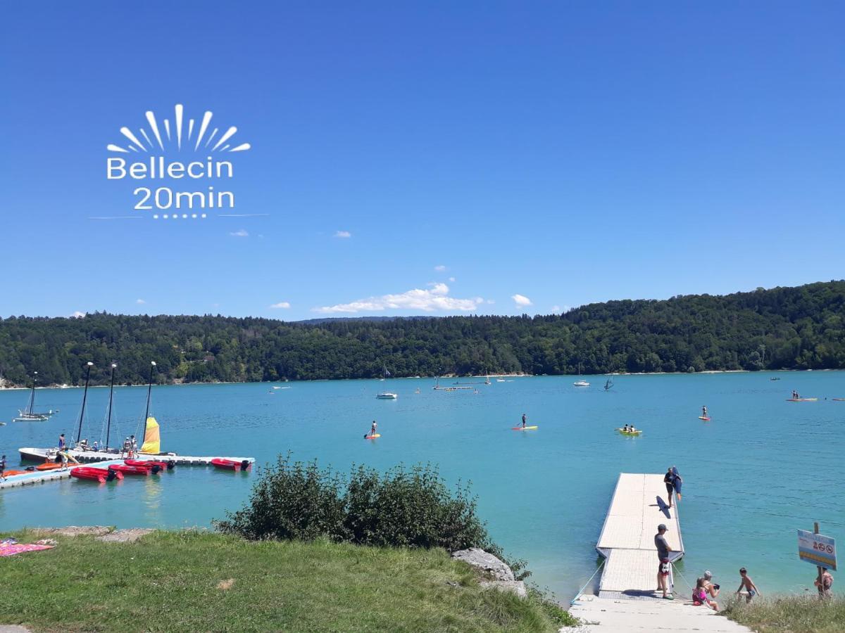 Entre Lacs Et Montagnes , Maison Individuelle,Lits Prepares, Parking Et Menage Inclus Baresia-sur-l'Ain Εξωτερικό φωτογραφία